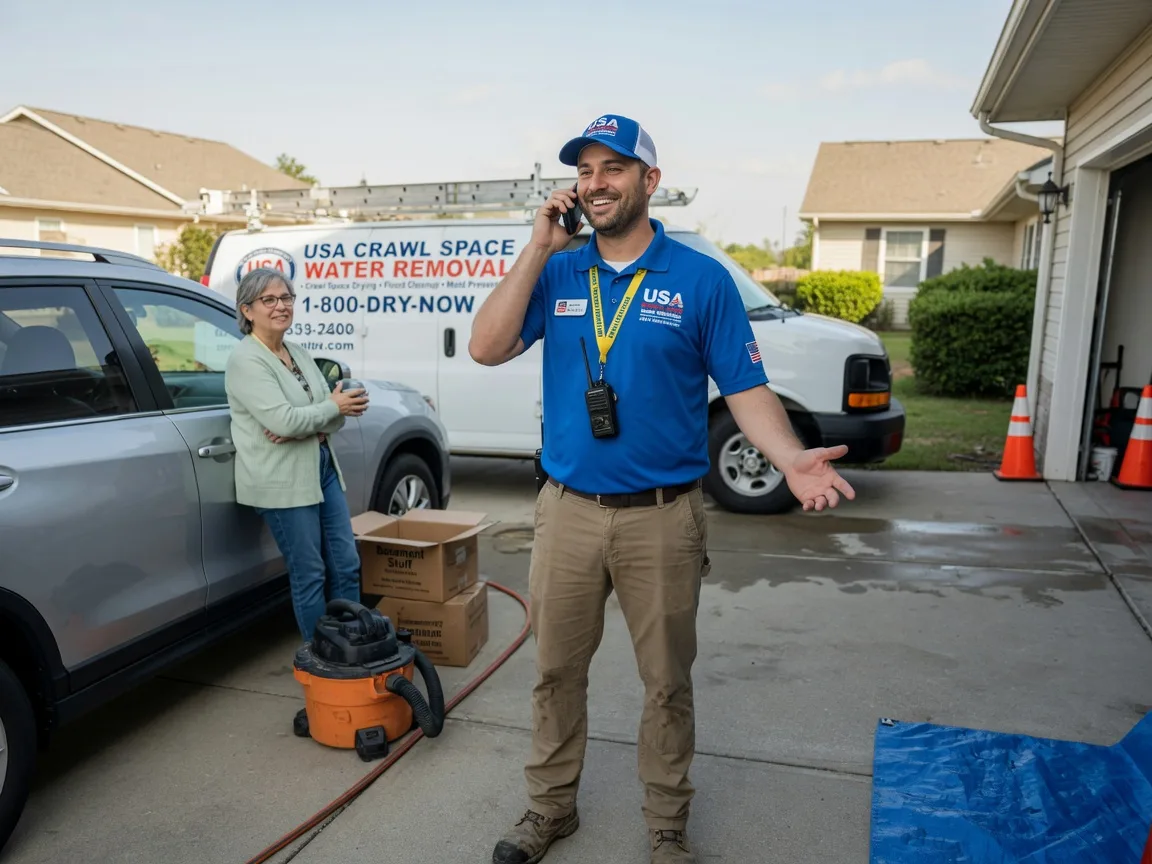 Crawl Space Water Removal Easton, MO FAQs